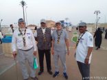 (20) رائدا” ورائدة من كشافة جدة يشاركون في المرحلة الأخيرة من فعالية ( جدة تمشي)
