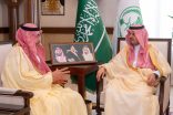 الأمير سعود بن مشعل يستقبل رئيس نادي الوحدة الجديد وأعضاء المجلس