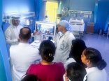 تدريب كوادر النعيرية على العناية المركزة الافتراضية