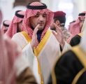 سمو وزير الداخلية يؤدي صلاة الميت على معالي الفريق أول سعيد بن عبدالله القحطاني