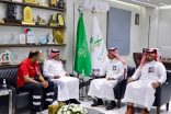 الهلال الأحمر بالجوف يُسلّم “شهادة امتثال” لصحة الجوف ضمن مشروع “معاذ”