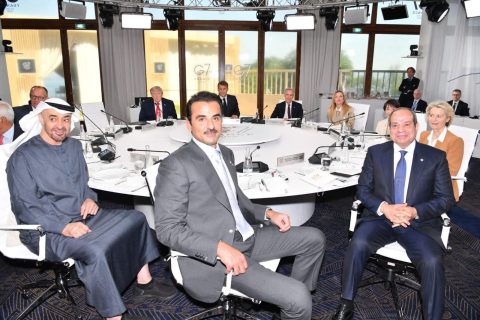 الرئيس عبد الفتاح السيسيى يلتقي رئيسة المفوضية الاوربية