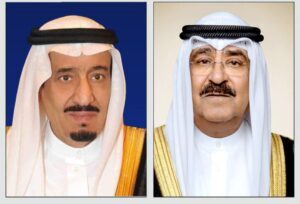 صاحب السمو الامير مشعل يعزى خادم الحرمين الشريفين باستشهاد ثلاثة مواطنين سعوديين