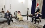 فخامة الرئيس العراقي يستقبل معالي رئيس المنظمة العربية للسياحة والوفد المرافق بقصر السلام ببغداد
