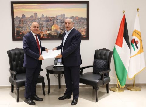سفير مصر في رام الله يلتقي نائب الرئيس الفلسطيني