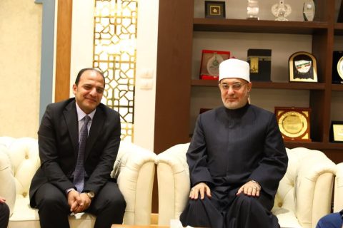 مفتي جمهورية مصر العربية يستقبل نائب رئيس هيئة الرقابة النووية والإشعاعية لبحث سبل تعزيز التعاون المشترك