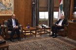 وزير الخارجية المصرى يلتقي رئيس مجلس النواب اللبناني في بيرون
