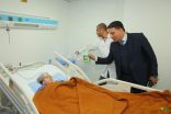 محافظ كفرالشيخ بجمهورية مصر العربية يزور طفلة غزة ” چاسمين الأطرش” 5 سنوات.. مشيداً بجهود الطاقم الطبي بمستشفي العبور لنجاحه في استئصال ورم سرطاني لها يزن 500‪جم