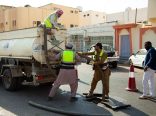 استعدادًا لموسم الأمطار .. أمانة تبوك تنهي تنظيف وصيانة 3762 منهول ومصيدة لشبكات تصريف الأمطار