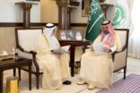 الامير سعود بن مشعل يستعرض تقرير القبول والتسجيل لجامعة الطائف