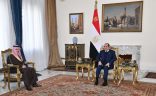الرئيس عبد الفتاح السيسي -يستقبل سمو الأمير فيصل بن فرحان آل سعود