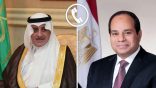 الرئيس السيسي – تلقى اتصالًا هاتفيًا من صاحب السمو الملكي الأمير فهد بن سلطان بن عبد العزيز