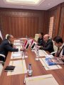 لقاء ثنائي بين وزيري خارجية مصر والعراق على هامش الدورة الاستثنائية لمجلس وزراء خارجية منظمة التعاون الإسلامي بجدة