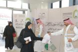 الشؤون الإسلامية تخدم أكثر من 2700 حاج في منفذ الربع الخالي وتوزّع 11 ألف مادة توعوية وتعريفية