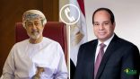 الرئيس عبد الفتاح السيسي رئيس يجري اتصالا ھاتفيا مع السلطان ھيثم بن طارق سلطان عمان