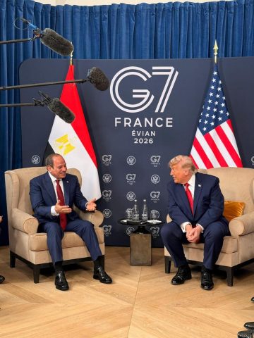 الرئيس عبد الفتاح السيسى يلتقى الرئيس ترامب