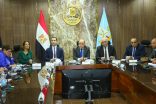 محافظ كفرالشيخ بجمهورية مصر العربية يناقش عدد من المحاور والخطط التنموية مع بعثة خبراء منظمة التعاون والتنمية الاقتصادية.. وممثلى وزارة التخطيط والتنمية الاقتصادية والتعاون الدولي.. في إطار البرنامج القطري لمصر