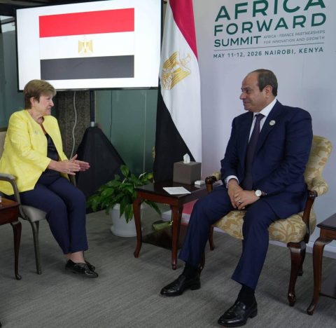 نشاط مكثف للرئيس السيسي في قمة “أفريقيا – فرنسا” بنيروبي