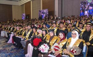 رئيس جامعة كفر الشيخ بجمهورية مصر العربية يشارك في حفل تخرج الدفعة الأولى من جامعة برج العرب التكنولوجية