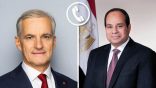الرئيس  السيسي – يتلقى اتصالًا هاتفيًا من السيد يوناس جار ستور