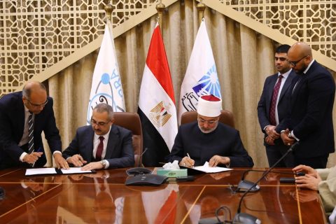 مفتي جمهورية مصر العربية ورئيس هيئة الرقابة النووية والإشعاعية يوقعان مذكرة تفاهم لتعزيز الوعي المجتمعي والتكامل المعرفي