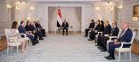 استقبل السيد الرئيس عبد الفتاح السيسي، اليوم، الدكتور نواف سلام، رئيس مجلس الوزراء اللبناني