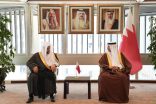 النائب العام يلتقي وزير العدل والشؤون الإسلامية والأوقاف البحريني