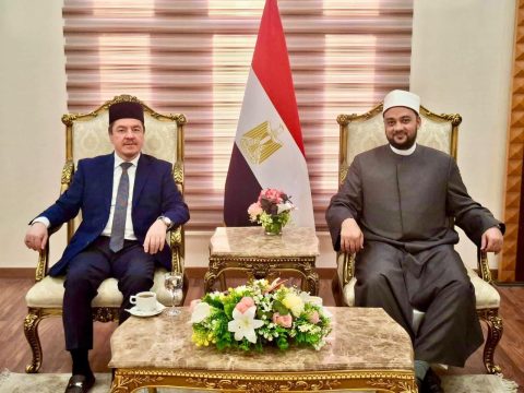 الأمين العام للمجلس الأعلى للشئون الإسلامية يستقبل مفتي بولند