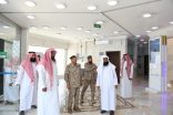 مدير مستشفى الأمير سلطان للقوات المسلحة بالمدينة المنورة يزور مركز هيئة الأمر بالمعروف والنهي عن المنكر بالشهداء 