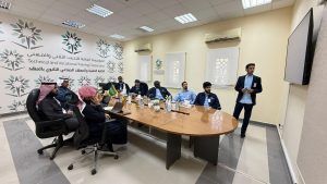 الكلية التقنية والمعهد الصناعي الثانوي بالمهد تستقبل وفدًا من هيئة تقويم التعليم والتدريب
