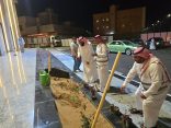 بيئة القنفذة تنفذ مبادرات بيئية للتشجير في المحافظة