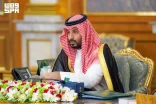 سمو ولي العهد يرأس جلسة مجلس الوزراء في جدة
