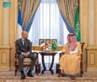 سمو وزير الخارجية يستقبل وزير خارجية فرنسا
