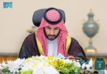 سمو ولي العهد يرأس جلسة مجلس الوزراء في جدة