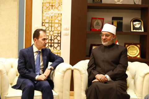 مفتي جمهورية مصر العربية يستقبل وزير أوقاف كردستان العراق لبحث أوجه التعاون المشترك