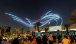 “نور الرياض”.. سيمفونية ضوء أضاءت سماء العاصمة