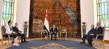 السيسي – يستقبل السيد لازلو كوفير رئيس البرلمان المجرى