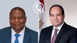 الرئيس عبد الفتاح السيسي يجري اتصالا مع رئيس أفريقيا الوسطي