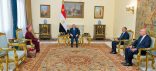 السيسي – يستقبل الدكتورة ياسمين فؤاد