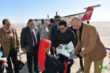 في مستهل زيارته لمحافظة الوادى الجديد وزير الرياضة المصري ومحافظ الوادى الجديد يتفقدان المجمع الحكومي الجديد والمدينة الرياضية