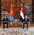 استقبل السيد الرئيس عبد الفتاح السيسي، رئيس جمهورية مصر العربية اليوم بقصر الاتحادية، الرئيس الإريتري “أسياس أفويرقي”، حيث أقيمت مراسم الاستقبال الرسمي وتم عزف السلامين الوطنيين واستعراض حرس الشرف.