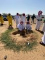 بيئة الطائف تنفذ حملة تشجير في الأملح دعماً لمبادرة السعودية الخضراء