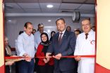 محافظ دمياط ونائب وزير وزير الصحة بجمھورية مصر العربية يفتتحا جهاز تفتيت حصوات الكلى بمستشفى دمياط العام