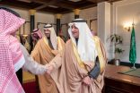 أمير تبوك يستقبل وكلاء الإمارة ومديري العموم و الأقسام و موظفي الإمارة 