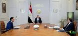 الرئيس السيسي يجتمع برئيس مجلس الوزراء