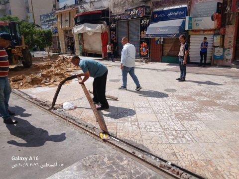 استجابةً لشكاوى المواطنين.. محافظة الإسكندرية تواصل إزالة بؤر تراكمات المخلفات
