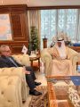 السفير المصري بالرياض يلتقي بوزير البيئة والمياه والزراعة السعودي