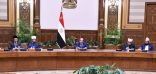 السيسي – يستقبل الوزراء ومفتي الدول