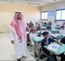 مساعد المدير العام للتعليم بالطائف يتفقّد مدارس السيل الكبير