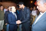 محافظ كفرالشيخ بجمهورية مصر العربية يقدم واجب العزاء في وفاة والد الكابتن «محمد الشناوي».. بالحامول